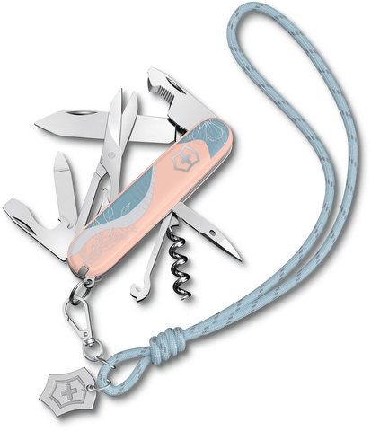 Нож Victorinox Companion Paris Style, 91 мм, 16 функций, розовый с чехлом (подар.коробка) 1.3909.E221 от прозводителя Victorinox