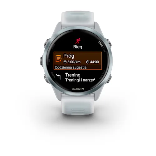 GARMIN FORERUNNER 570 42mm Whitestone with Cloud Blue 010-02970-01 010-02970-01 от прозводителя Garmin