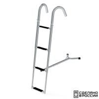 Трап телескопический носовой, 4 черных ступени (ширина 260 мм.) 040107BT от прозводителя Техномарин