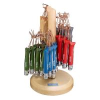 Набор-дисплей 60 шт: нож Opinel №8, нержавеющая сталь, синий/зеленый/красный/серый/бесцветный, 001722 001722 от прозводителя Opinel