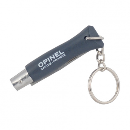 Нож-брелок Opinel №4, нержавеющая сталь, серый, 002056 002056 от прозводителя Opinel