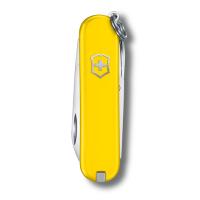 Нож-брелок Victorinox Classic SD Colors, 58 мм, 7 функций, "Sunny Side" 0.6223.8G от прозводителя Victorinox