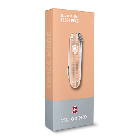 Нож-брелок Victorinox Classic SD Alox Colors, 58 мм, 5 функций, "Fresh Peach" 0.6221.202G от прозводителя Victorinox