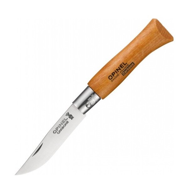 Нож Opinel №4, углеродистая сталь, рукоять из дерева бука, 111040 111040 от прозводителя Opinel