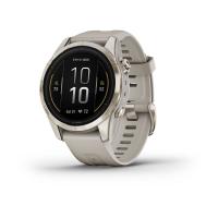 Garmin epix Pro (Gen 2) Sapphire Edition 42 мм, золотистый корпус со светло-песочным ремешком 010-02802-11 от прозводителя Garmin