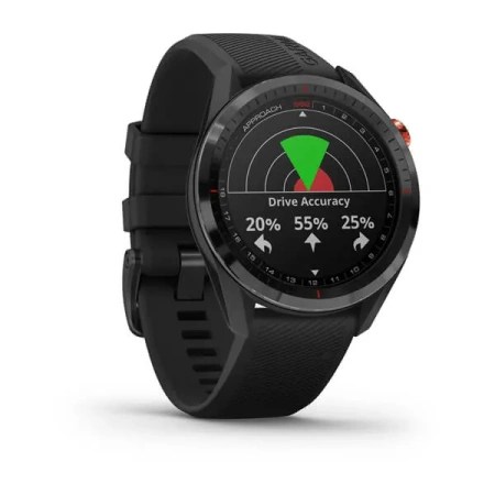 Garmin Approach S62 - Bundle | Black Ceramic Bezel with Black Band Bundle