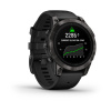 Garmin Epix Pro (Gen 2) - 47 мм PRO | SAPPHIRE | Carbon Grey DLC Titanium with Black Band