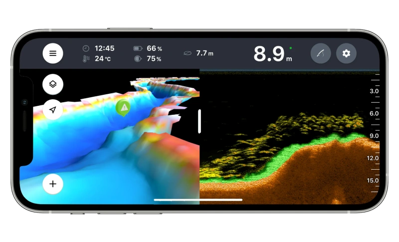 Deeper Smart Sonar Chirp+ 3 DP6H13S10 от прозводителя Deeper