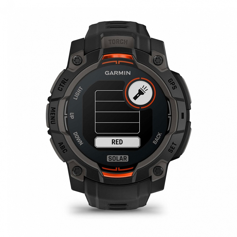 Garmin Instinct 3 - 45 мм SOLAR | Black with black band