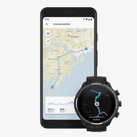 Часы Suunto 9 Baro Titanium, черные SS050145000 от прозводителя Suunto 