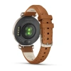 Garmin Lily 2 Classic - Lily 2 Classic | Cream Gold with Tan Leather Band