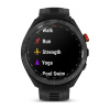 Garmin Approach S70 - 47 мм | Black/Red Ceramic Bezel with Black Silicone Band