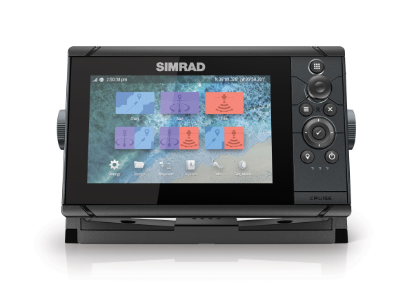 SIMRAD Cruise 7 с датчиком 83/200 kHz на транец 000-14999-001 от прозводителя SIMRAD