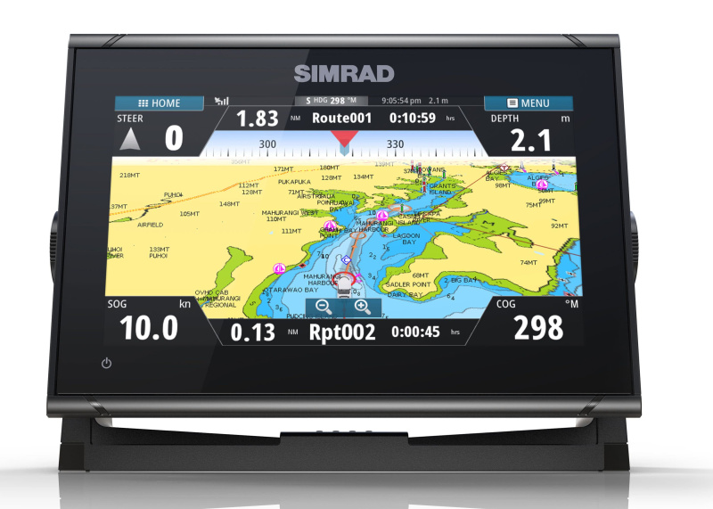 SIMRAD GO9 XSE с HDI DownScan