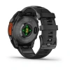 Garmin Fenix 8 - 47 мм AMOLED | Slate grey with Black silicone band