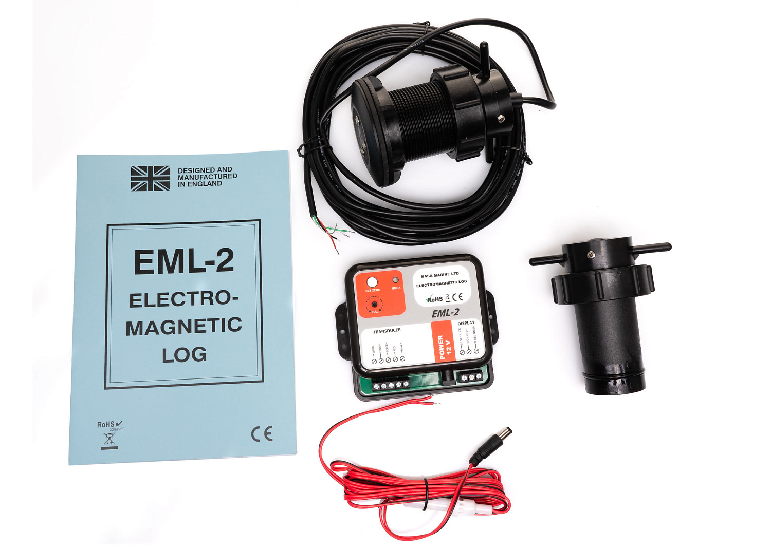 NASA MARINE Electromagnetic Log with Databox