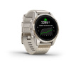 Garmin Epix Pro (Gen 2) - 42 мм SAPPHIRE | Soft Gold with Cream Heathered Nylon Band