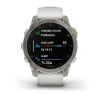 Garmin Epix (Gen 2) - 47 мм SAPPHIRE | Black Titanium with Chestnut Leather Band