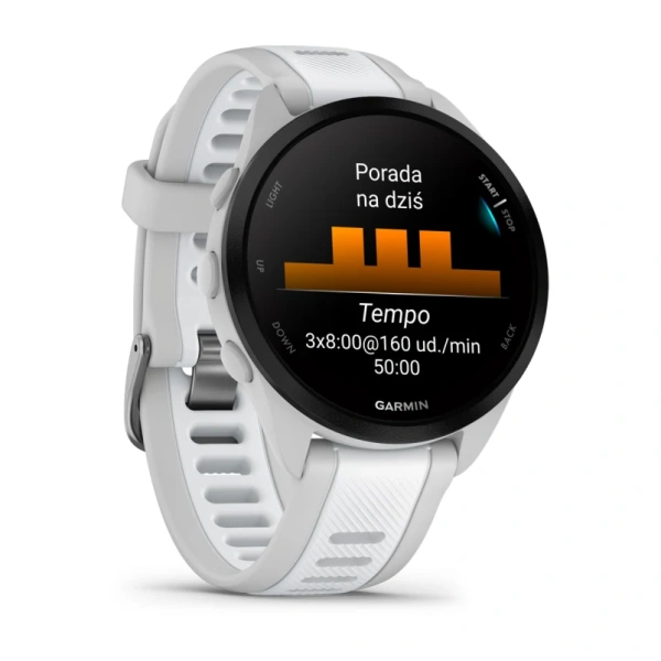 Forerunner 165 Music Mist grey/Whitestone 010-02863-31 010-02863-31 от прозводителя Garmin