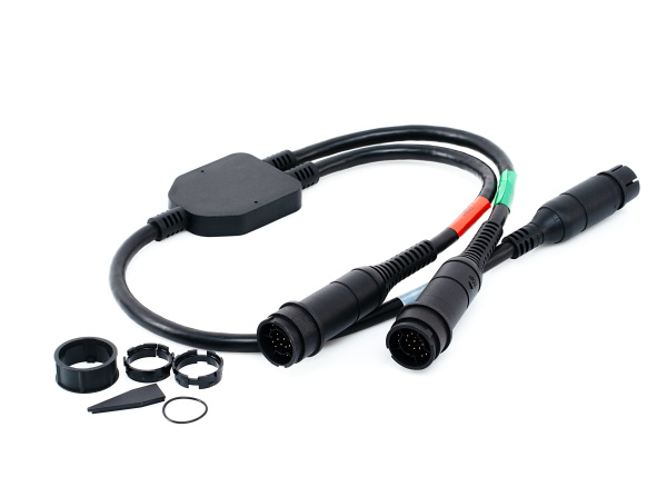 RAYMARINE RV-420 Stainless Steel Through-Hull Transducer Set T70451 от прозводителя Raymarine