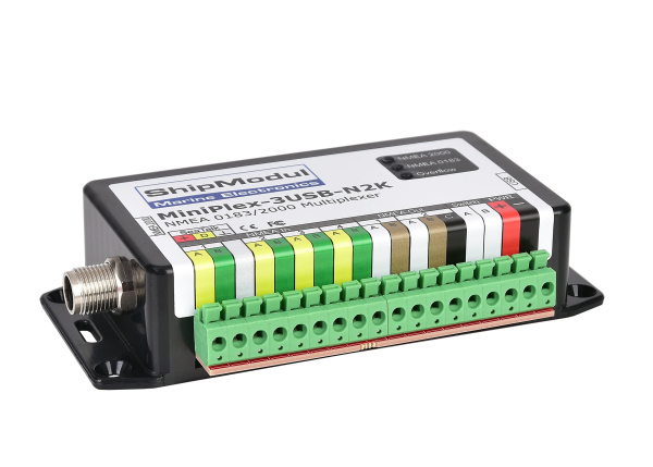 MiniPlex-3 NMEA Multiplexer with USB and NMEA2000 Connections
View Ratings (11) 1135 от прозводителя N/a